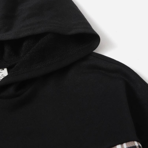 Girls Size 11-12 Black & Tan Hoodie and Jogger Bundle - Picture 11 of 12